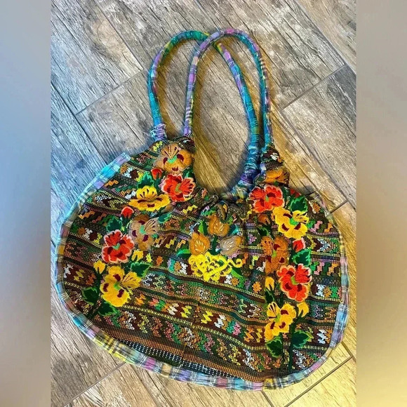 Eucalyptus Handbags - Embroidered hobo bag gorgeous fall eucalyptus